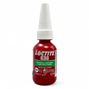 Armella Roscada Loctite 638 - 10ml, Fijador de piezas de alta resistencia