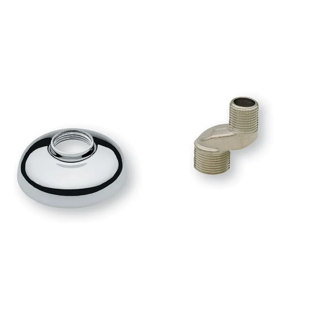 Eccentrico lusso ottone con rosone 1/2-3/4MM