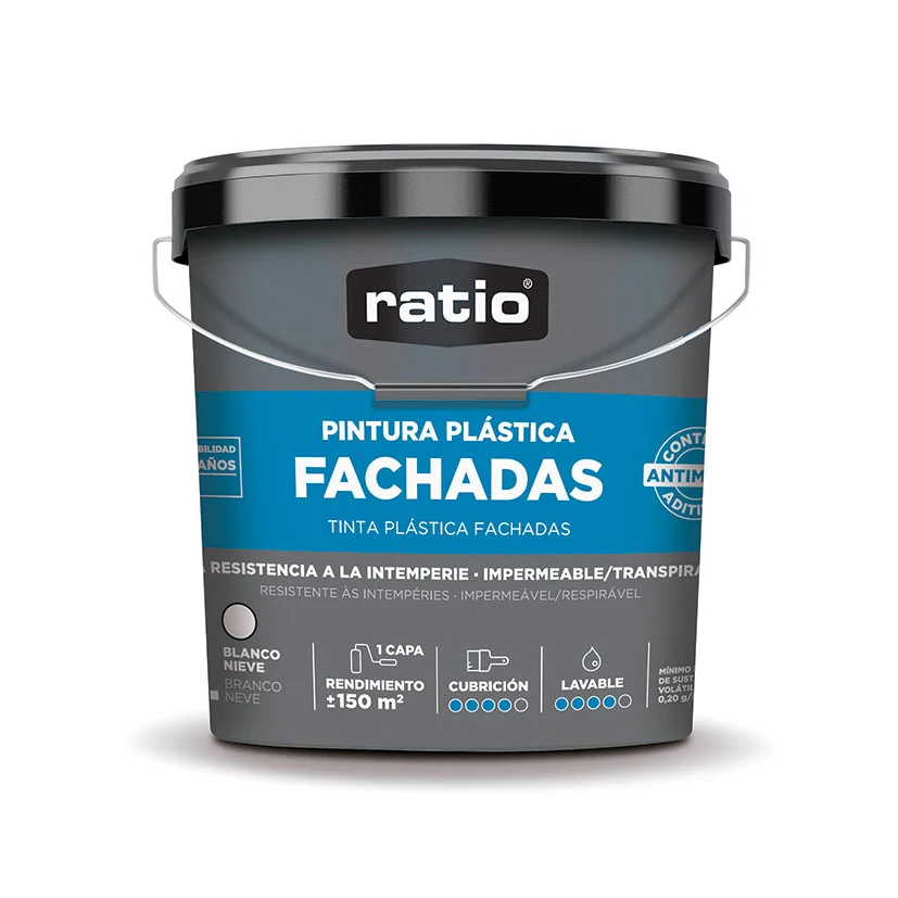 Insertos de Latón Pintura plástica exterior blanco mate RATIO