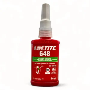 Insertos para Madera Loctite 648 - 50ml, Fijador de piezas de alta resistencia