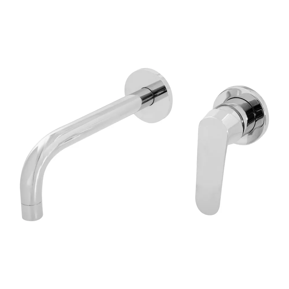 Miscelatore lavabo incasso serie Echo ottone cromato