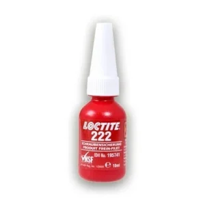 Loctite 222 - 10ml, Fijador de roscas de baja resistencia para Materiales Blandos