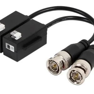 Par de transceptores pasivos dahua pfm8004k hdcvi 4k 6mp 4mp