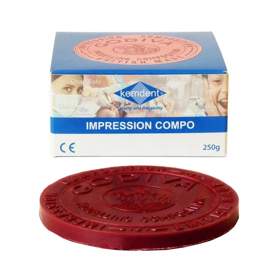 Red Godiva Wax Kemdent - Disco de impresión funcional
