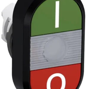 Industrial Certificado INTERRUPTOR DOBLE ROJO VERDE ILUMINADO Y BASE MPD2-11C ABB