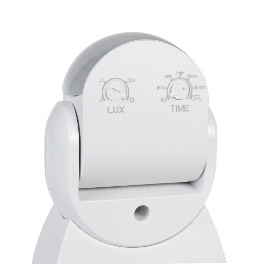 Industrial Certificado Maclean Energy MCE241 Sensor de movimiento por infrarrojos con control remoto IP65, máximo 800 W (i...