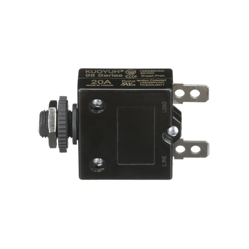 Accesorio de Montaje SEACHOICE Interruptor automático Push Reset 20amp