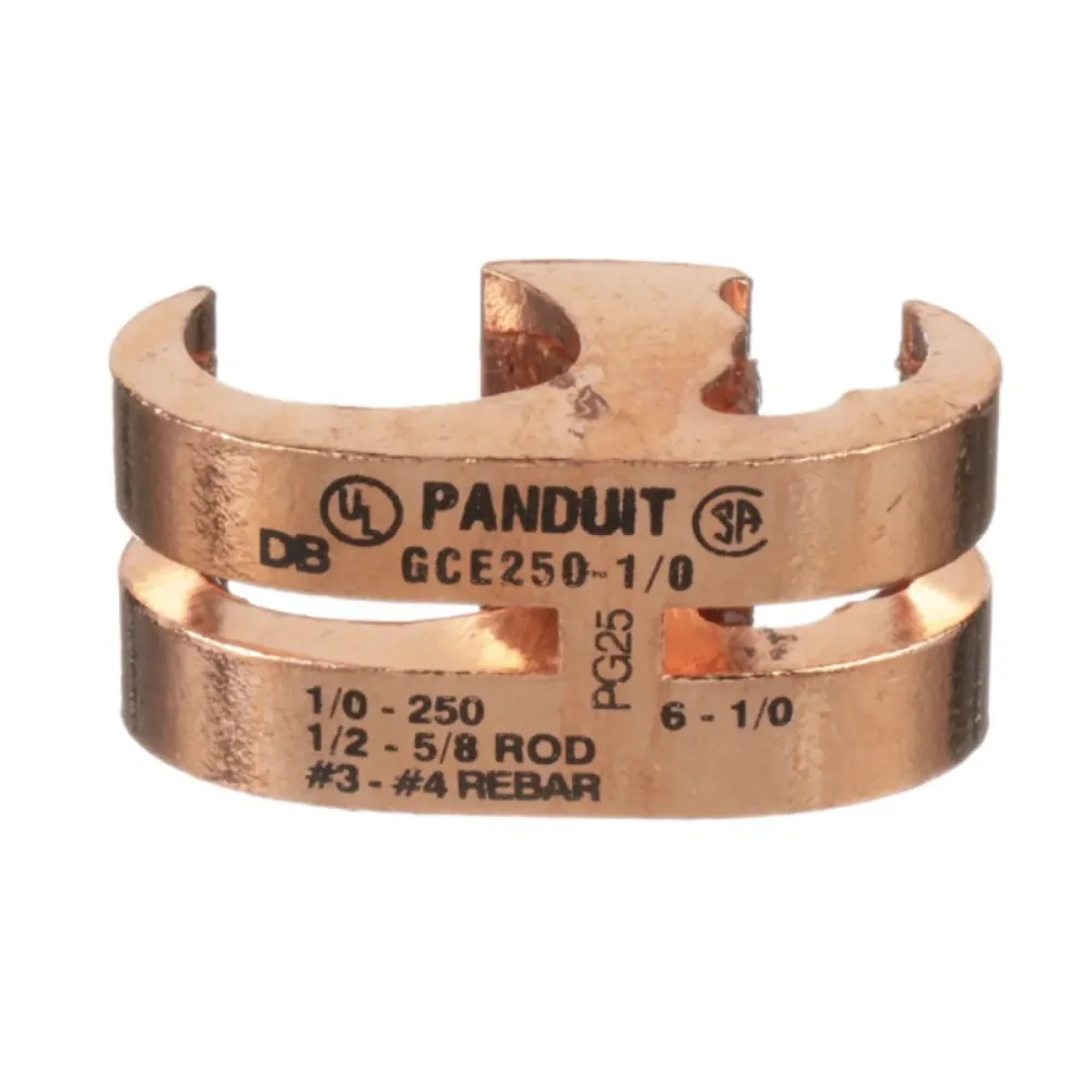Adaptador Roscado Conector de puesta tierra estilo "E" para grifo 1/0 STR