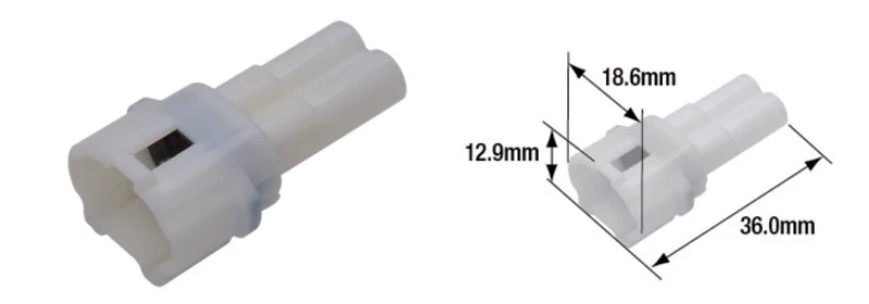 Conector hembra hermético TOURMAX tipo 090 (FRS) de Latón Cromado