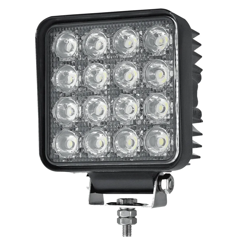 Unión de Compresión Foco de Trabajo LED 48W 2200 Lúmenes IP67 con Interruptor ON/OFF
