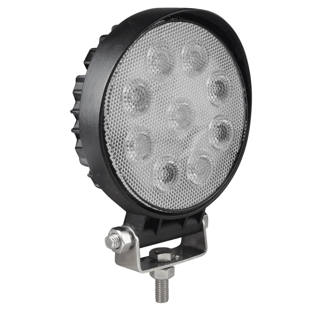 Válvula de Control Foco LED Redondo 1600 Lúmenes con Interruptor IP67 para 4x4 y Maquinaria