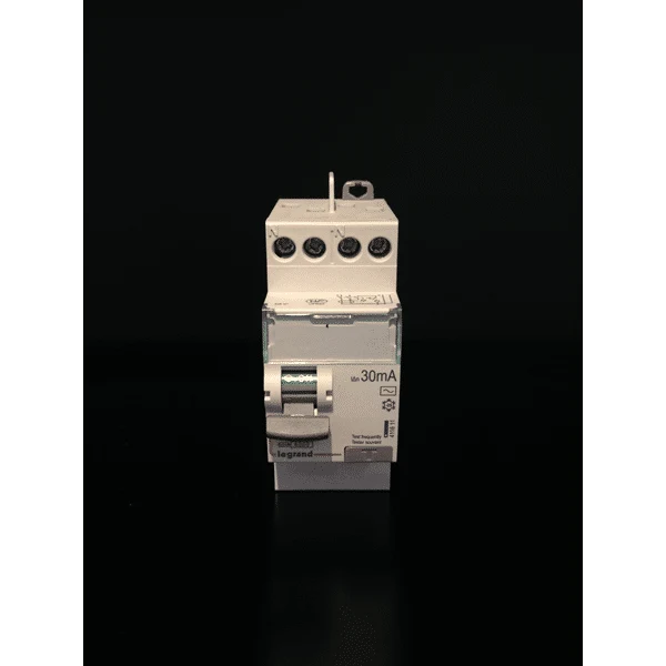 Interrupteur différentiel DX3-ID 2P 40A type 30MA TG LEGRAND 411617