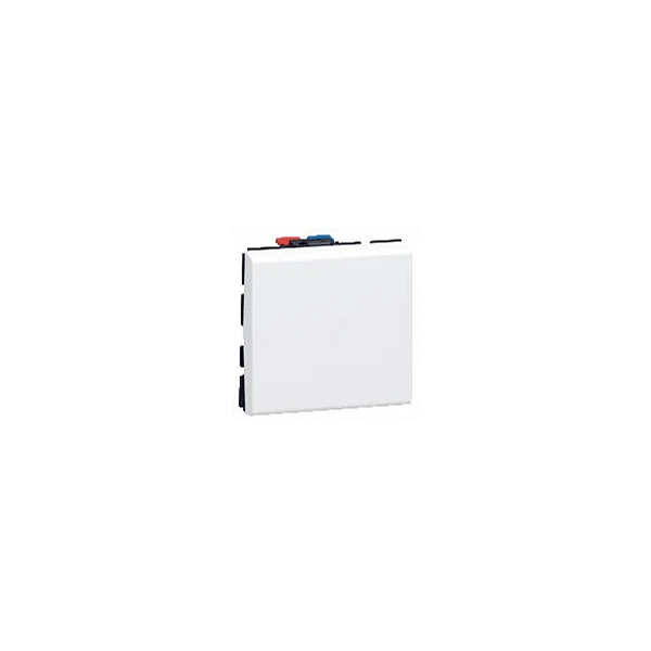 Interrupteur va-et-vient Mosaic 10A - 2 modules blanc - LEGRAND 077011L