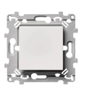 Interrupteur va et vient Essensya - blanc Sanvis 10AX 250V - Hager WE001