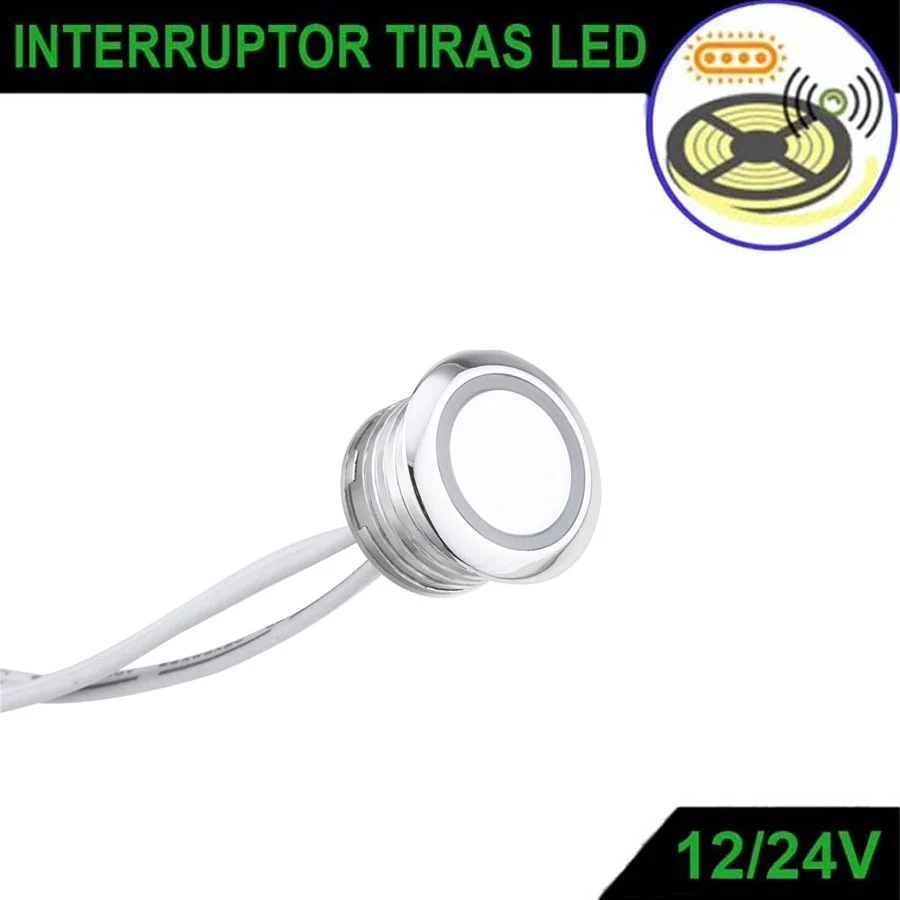 Interruptor Táctil Tiras LED DC12V / 24V 2A