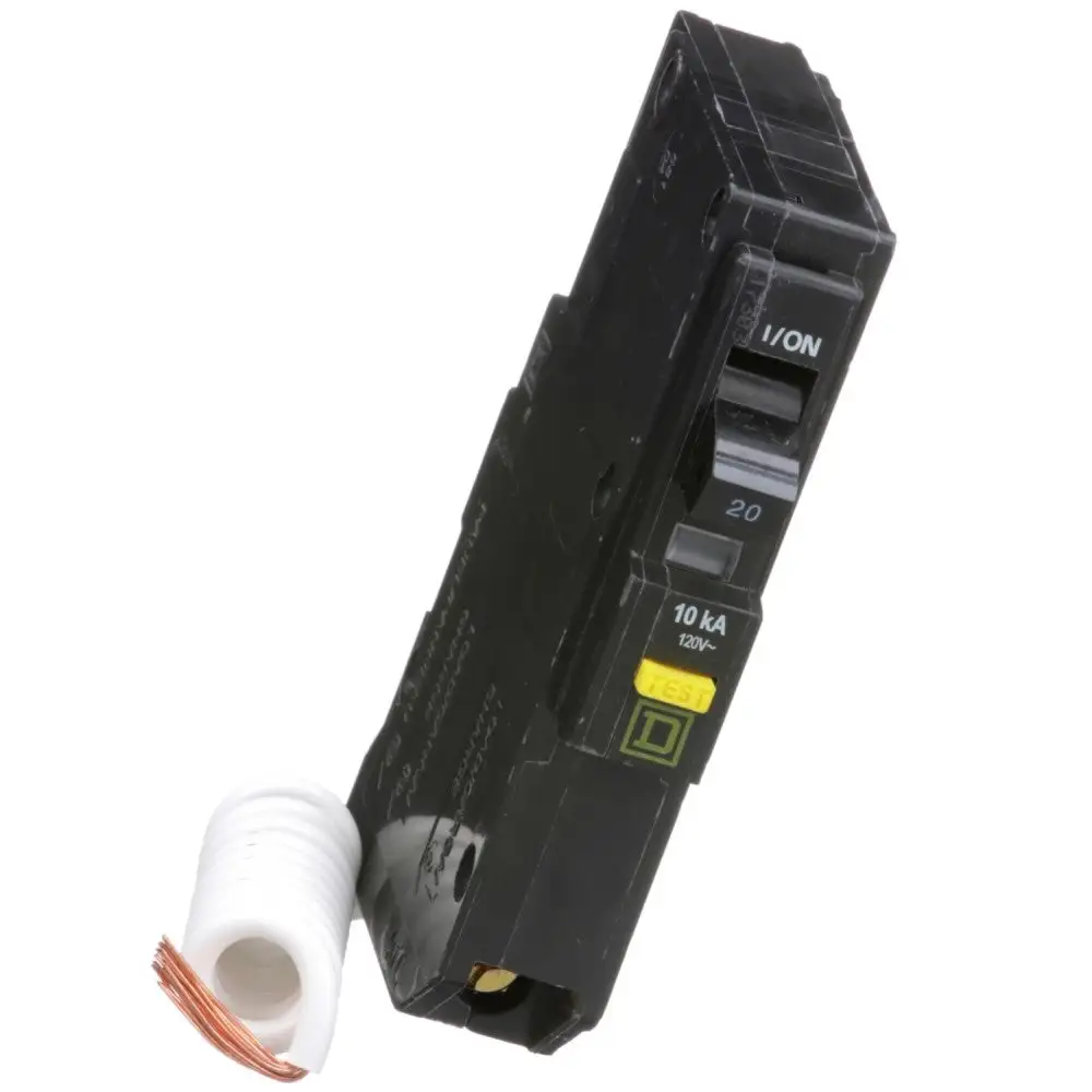 Interruptor termomagnetico qo120gfi 1x20a 6ma gfi pgtail enchufable 10ka schneider electric