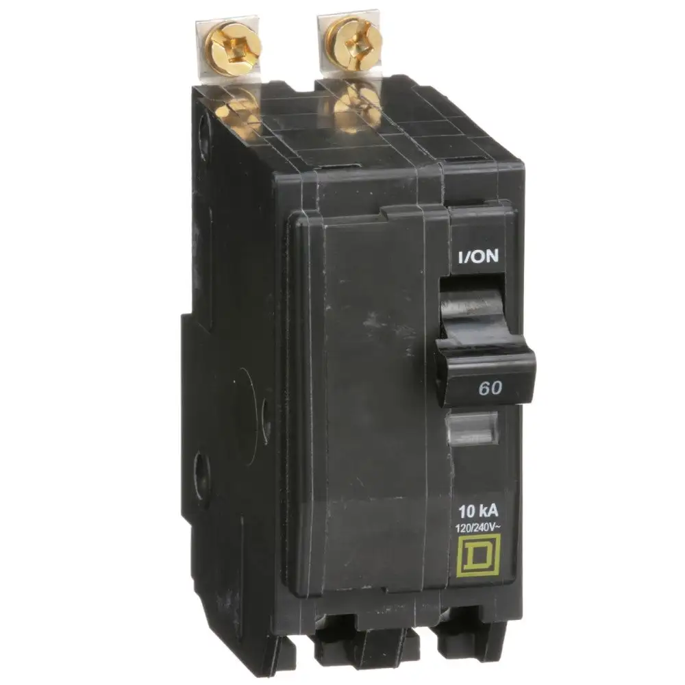 Interruptor termomagnetico qob260 2x60a atornillable 10ka 120-240v schneider electric