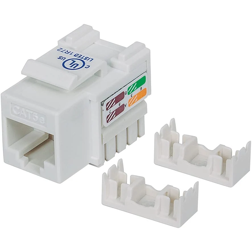 KEYSTONE JACK, RJ45, COLOR BLANCO, DE PLÁSTICO INTELLINET 210355