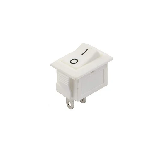 Mini Sw Interruptor Balancin Blanco 15mm x 10mm x 12mm