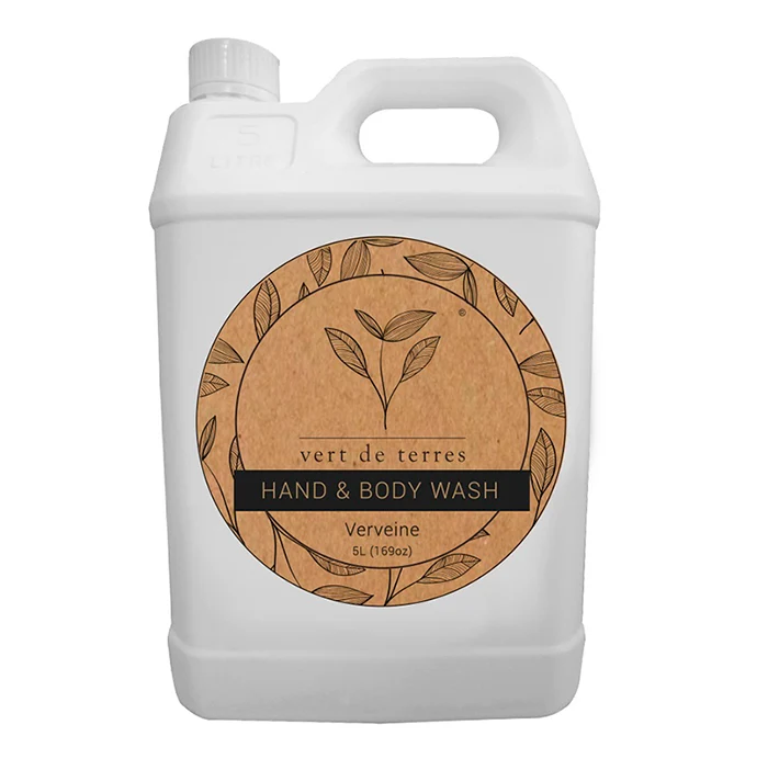 Crema para Manos Jabon para Manos y Cuerpo 5L Vert De Terres