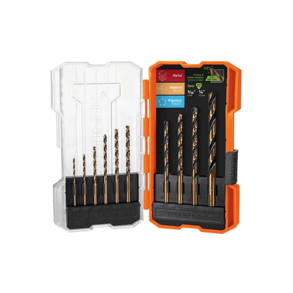 TRUPER BROCA HSS 5% COBALTO JUEGO 10 PZ JBAV-10 11399
