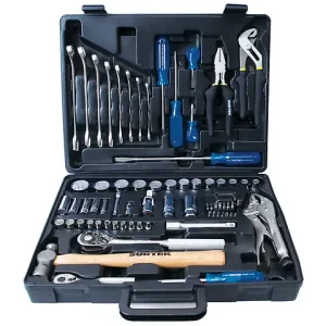 Surtek f4458 juego combinado de 70 piezas en pulgadas profesional.