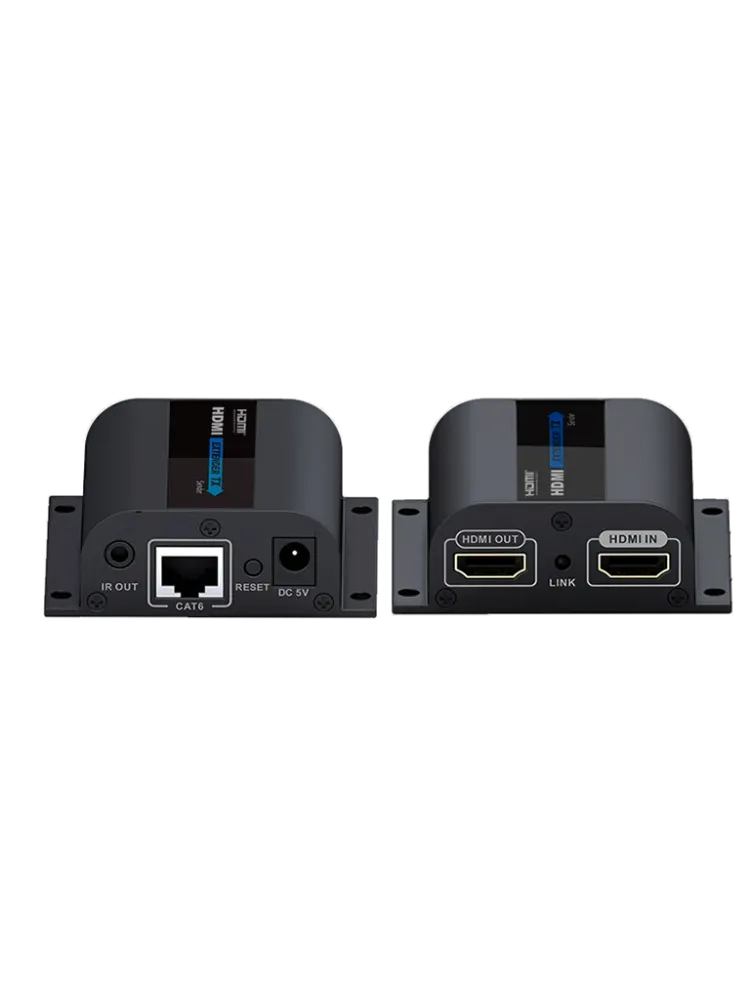 SAXXON LKV372PRO- Kit extensor de video HDMI/ Resolucion 1080p/ CAT 6/ 6A Cobre / Hasta 50 metros/ Loop HDMI en transmisor...