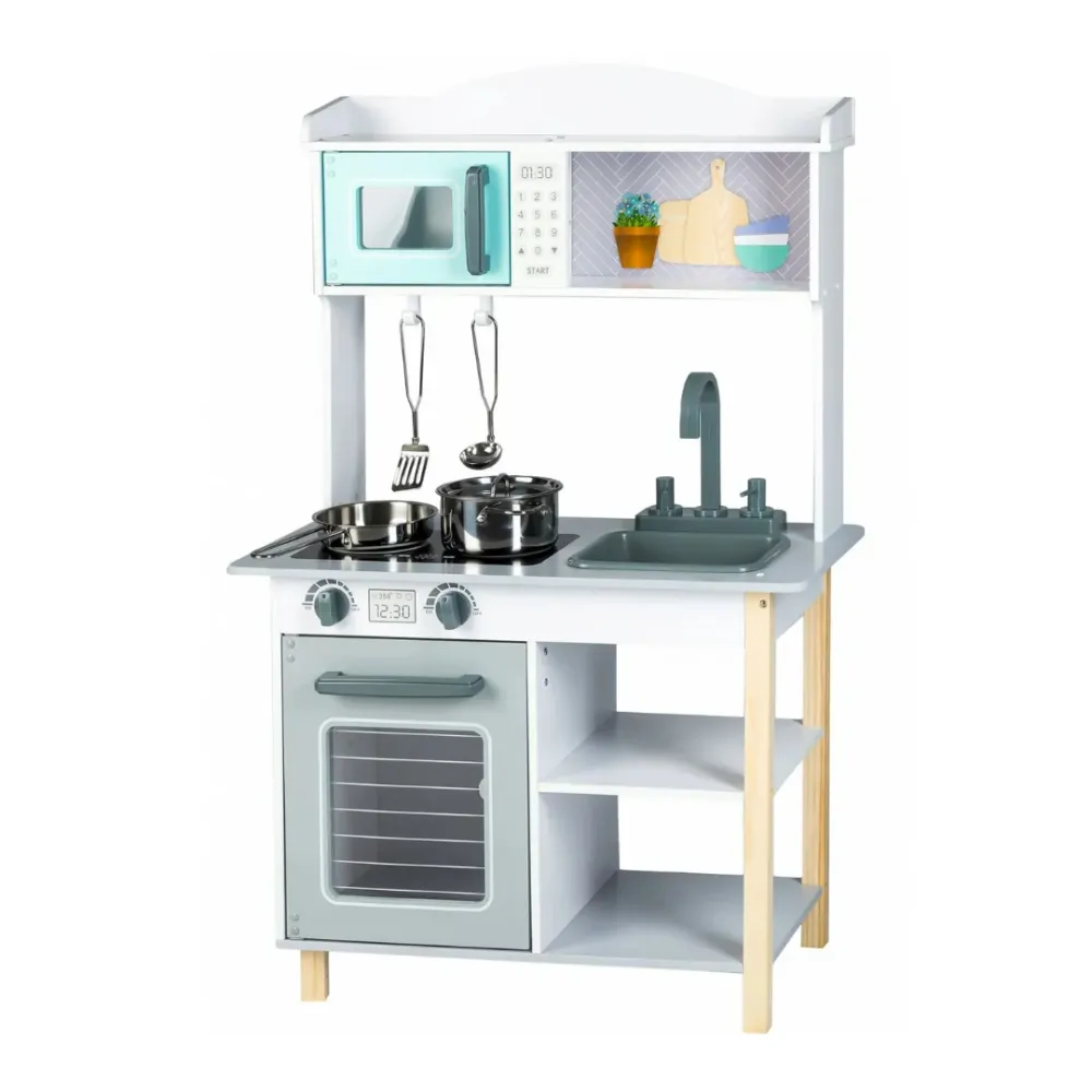 Cocinita de Madera Para Niñas (85cm x 60cm x 30cm) para Aulas de Ciencias