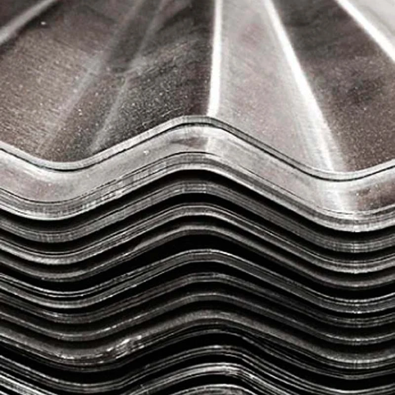 Lámina galvanizada o 30 acanalada c 26 de 3.05 Mt x 3' para Aplicaciones Industriales
