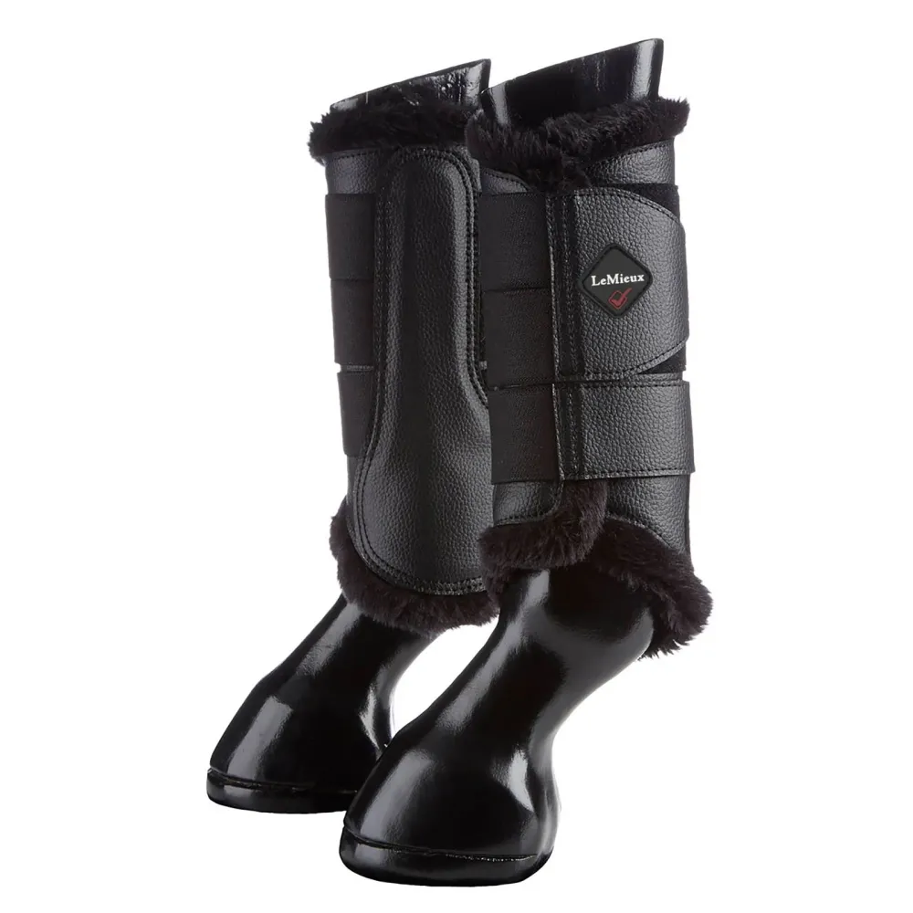Fleece Lined Brushing Boot Ébano XL