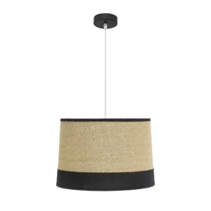 colgante textil color beis serie tietar 40cm