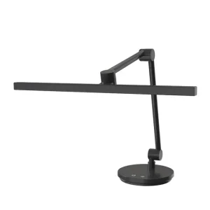 flexo aluminio color negro serie borges 48cm