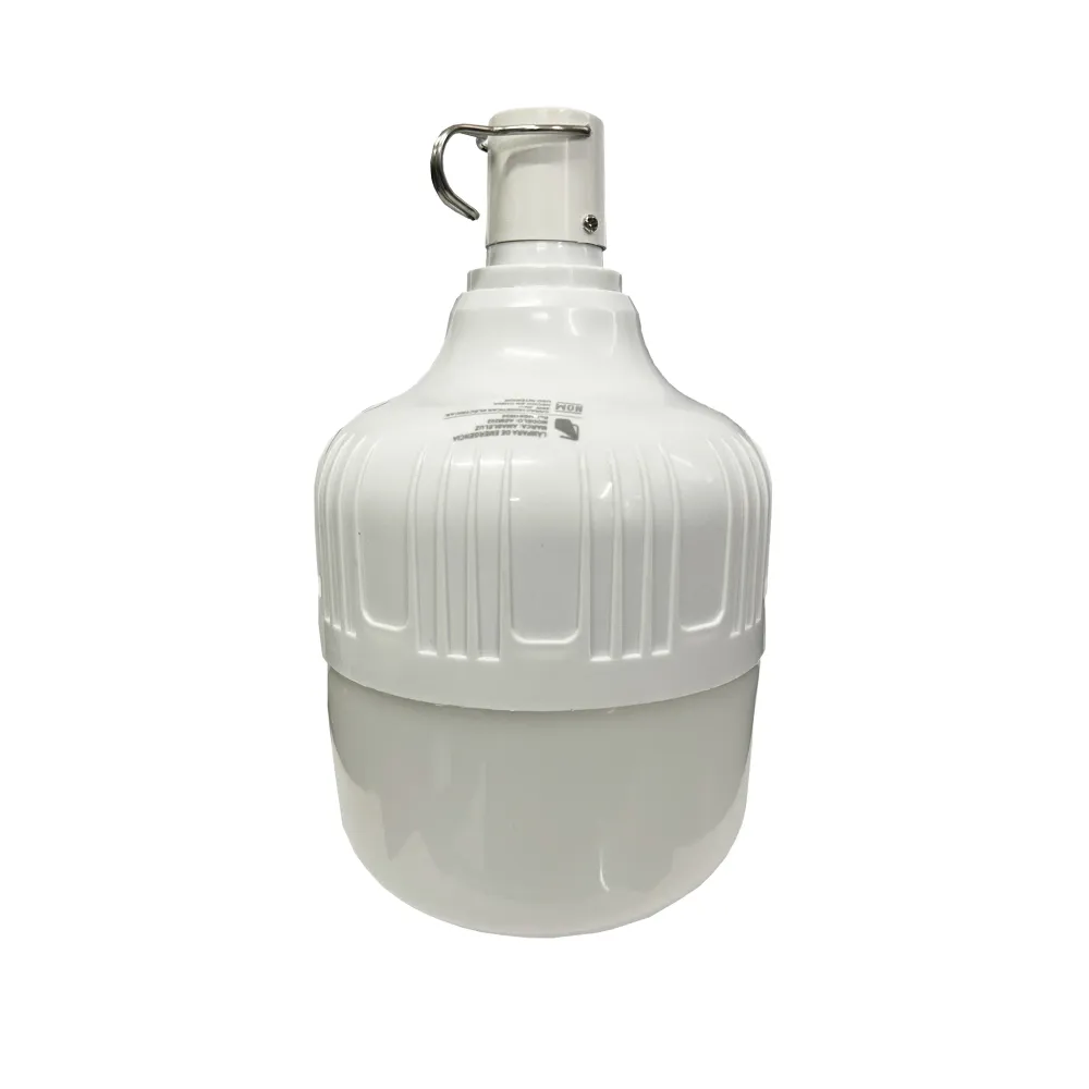 Foco de leds 36w de emergencia recargable con pilas de Litio 4-16 Hrs, Luz fria 6500K AMABLELUZ UG01W36
