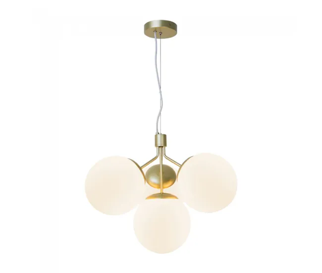 Lámpara de techo Ivona Opal (4 luces) Cristal Vanguardista