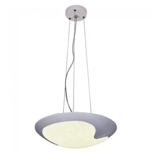 Lámpara de techo LED Laina (40W) Cristal - Metal Innovador