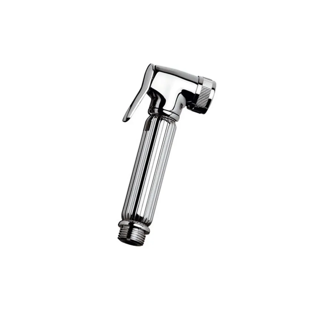 Doccetta pulsante shut-off Lux ottone cromo D. 25 mm - VERSIONE OUTLET