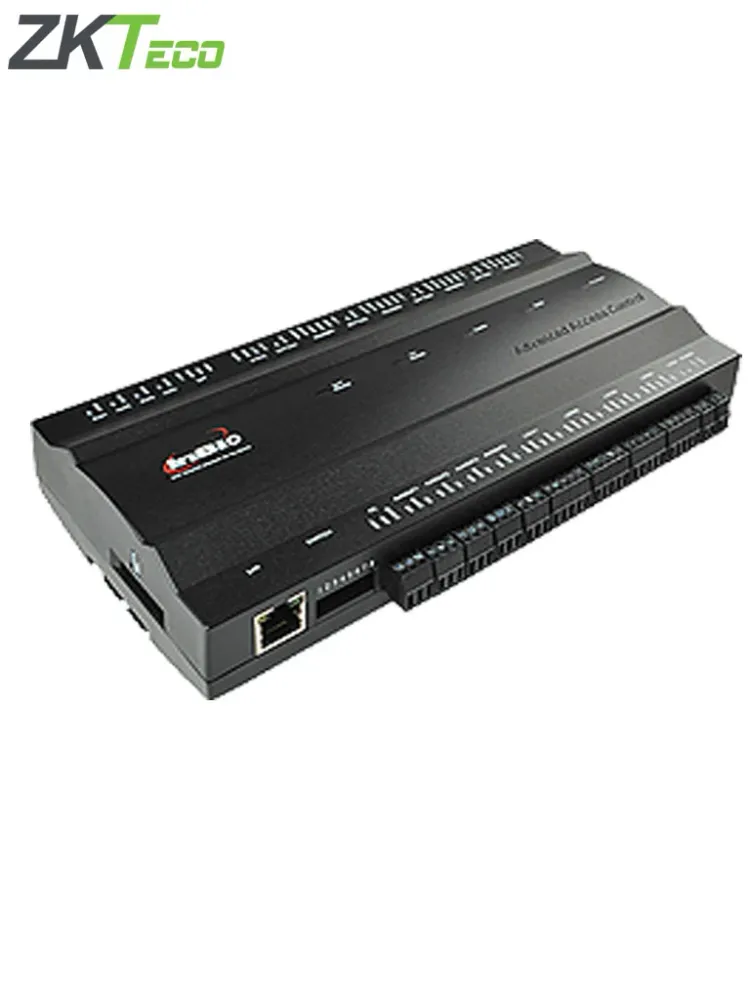 Grado Industrial ZKTECO INBIO460 - Control de Acceso para 4 Puertas / 4 Lectoras / 3000 Huellas / 100000 Registros