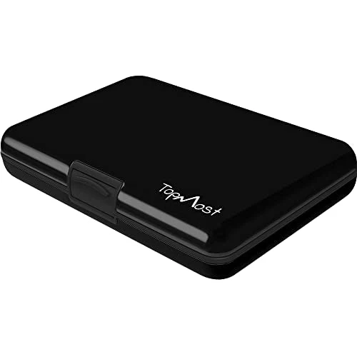 Resistente la Intemperie Billetera de Aluminio con Bloqueo RFID y Porta Tarjetas Unisex de Nacnic