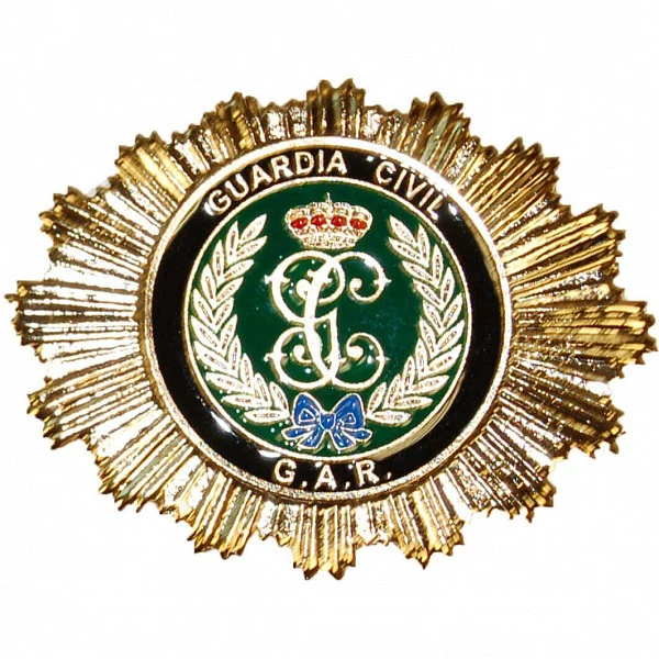 Sistema de Cerradura Electromagnética Placa cartera metalica guardia civil GAR