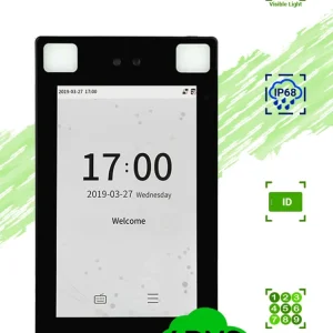 ZKTECO ProFace X- Terminal de Control de Acceso con Reconocimiento Facial/ para Exterior de -30° hasta 60°/ 30,000 Rostros...
