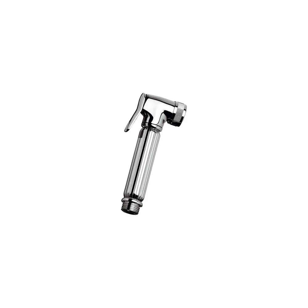 Doccetta pulsante shut-off Lux ottone cromo, diametro doccetta 25 mm