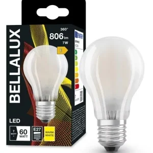 115330 LAMPARA HABITUAL FIL LED E27 MATE 6,5W 2700K BELLALUX