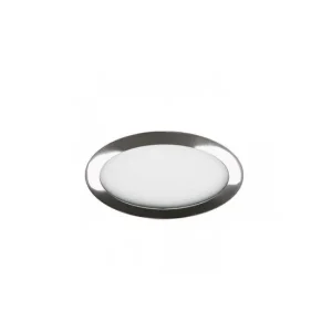 empotrable aluminio color cromo serie apolo 17cm para Alumbrado Público
