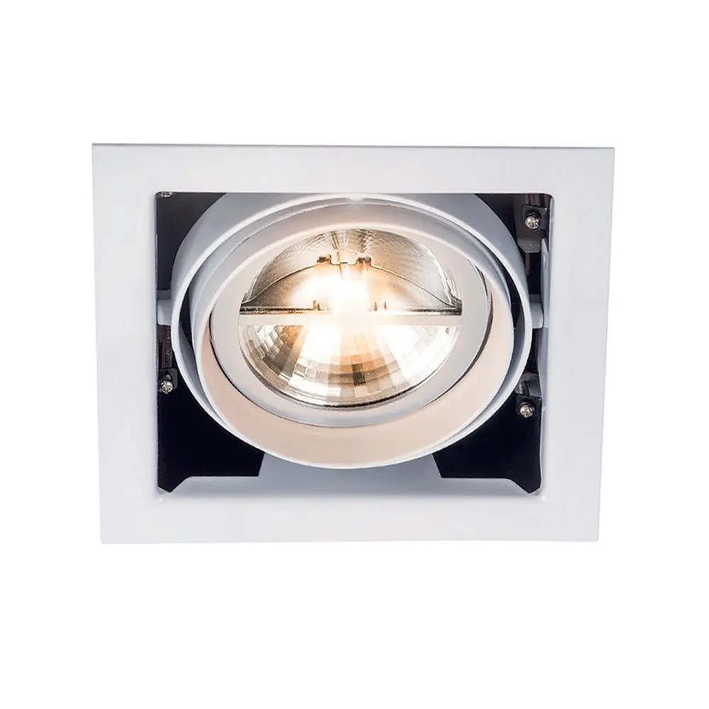 Sensor de Movimiento Empotrado dirigible arco i - 50w blanco