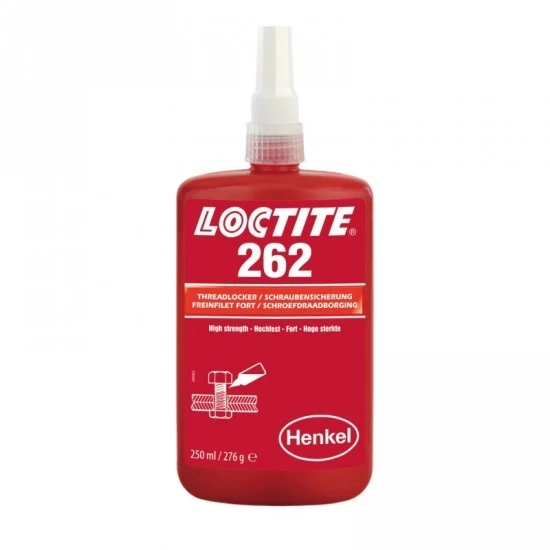 Alta Resistencia para Metales Duros Loctite 262 - 250ml, Fijador de roscas de resistencia media