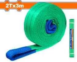 Ceinture de Levage - Sangle - Elingue plate al doble – 2T - 3 Metre con Garantí de 1 ño