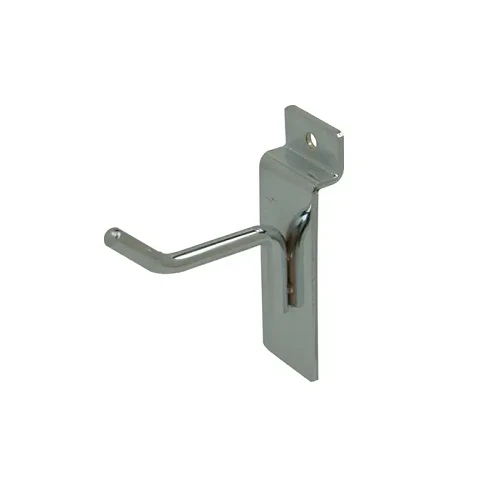 2" Chrome Slatwall Hook Econoco SW/H2 (Pack 25)