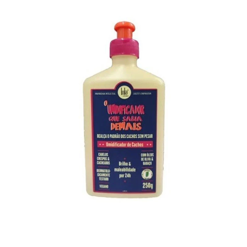 Definidor de Rizos O Umidificador Que Sabia Demais 250 ml - Lola Cosmetics HSS-E | 5% Cobalto