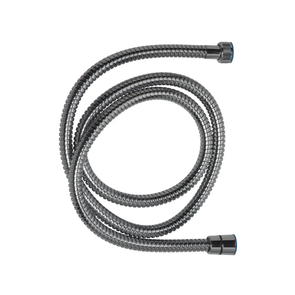 Flessibile acciaio con doppia aggraffatura da 200 cm - Cromato