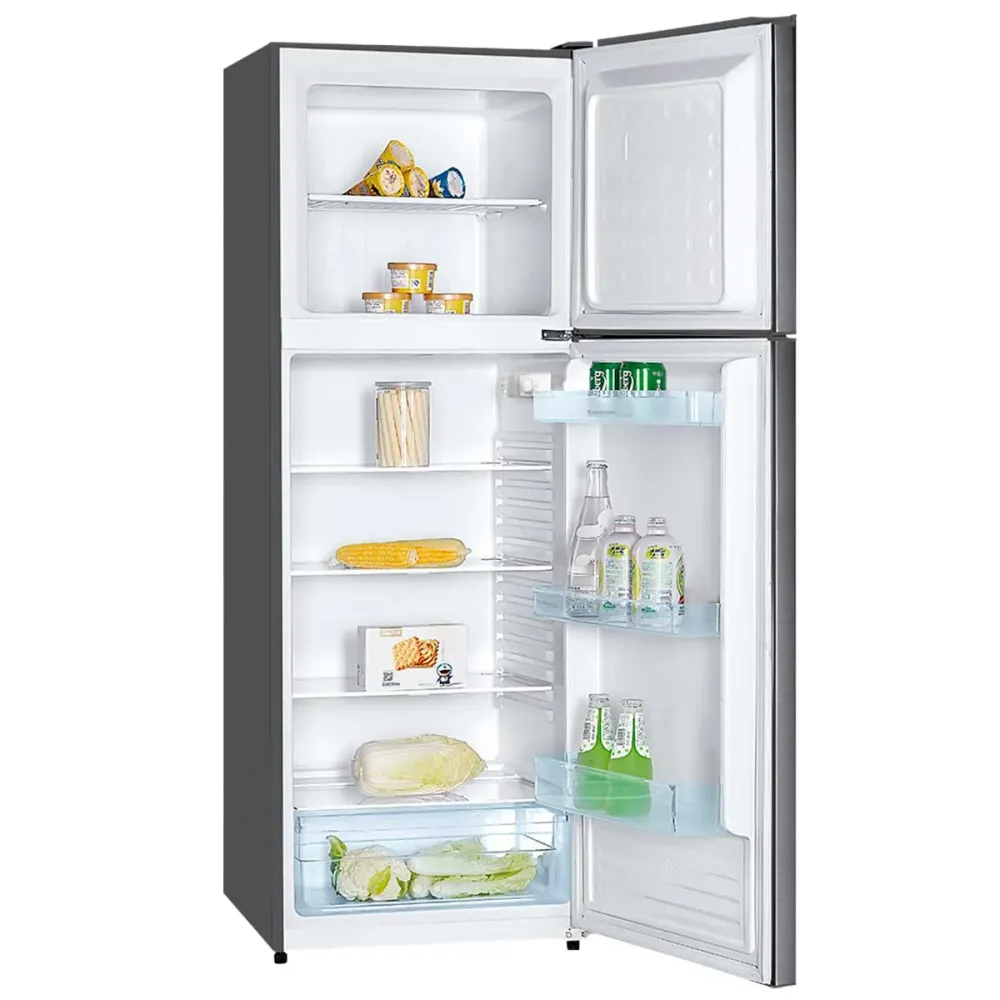 Frigorífico de 2 puertas Milectric RFD-316A cíclico Defrost 304L F inox 172 cm para Taller de Mantenimiento